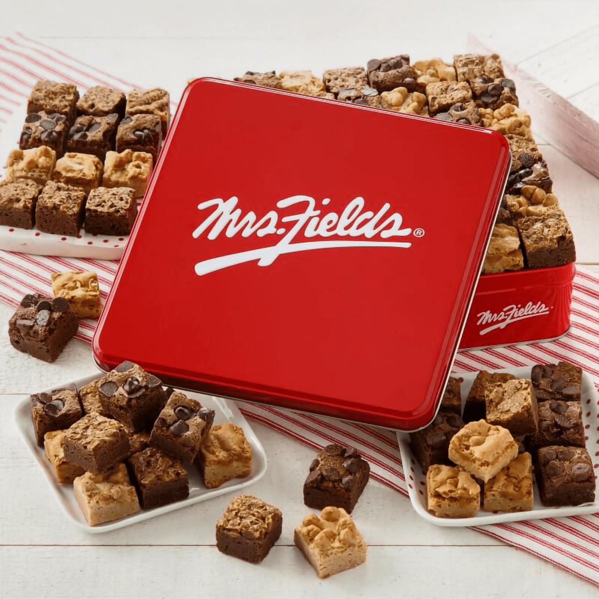 Mrs Fields Signature Brownie Bites Tin