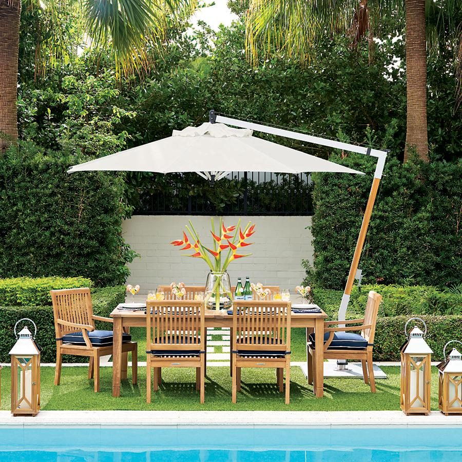 Outdoor Umbrella Ecomm Via Frontgate