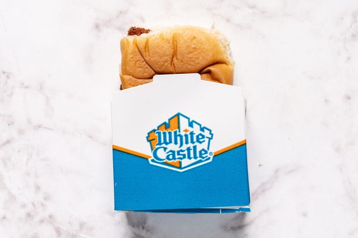 White Castle fish sandwich