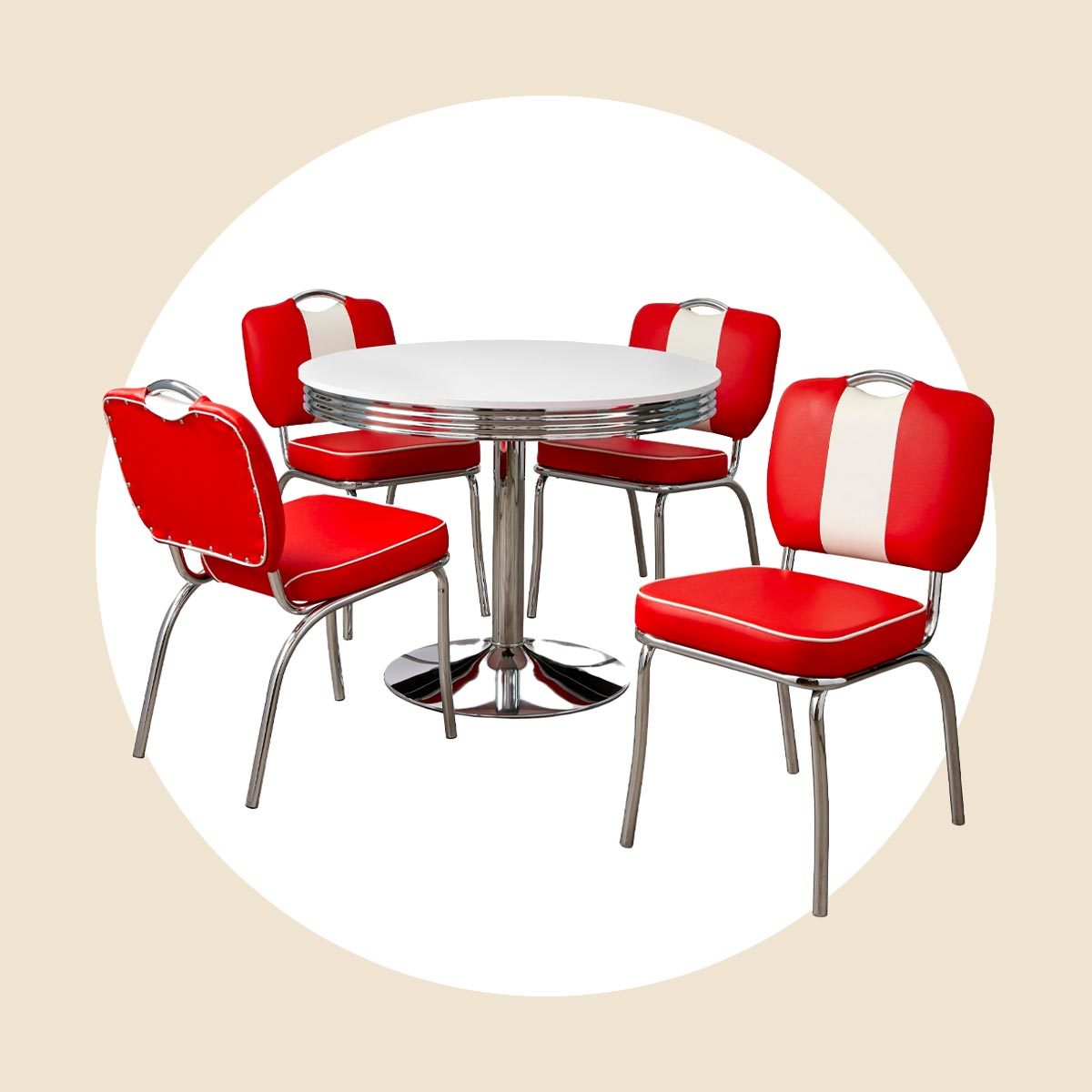 5pc Raleigh Retro Dining Set