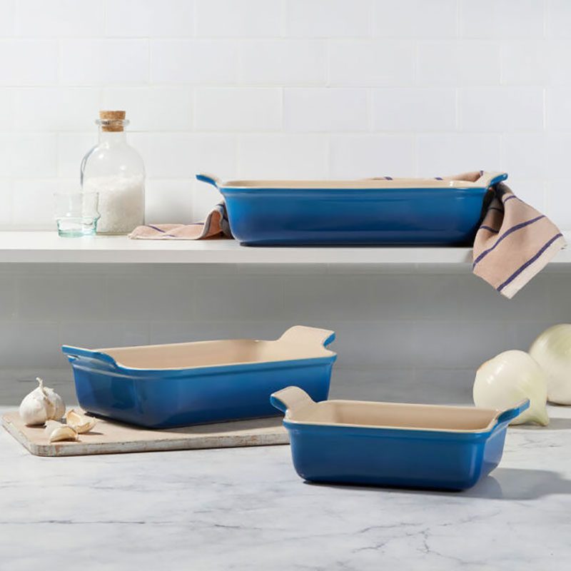 Heritage Three Piece Baking Dish Set Ecomm Via Lecreuset