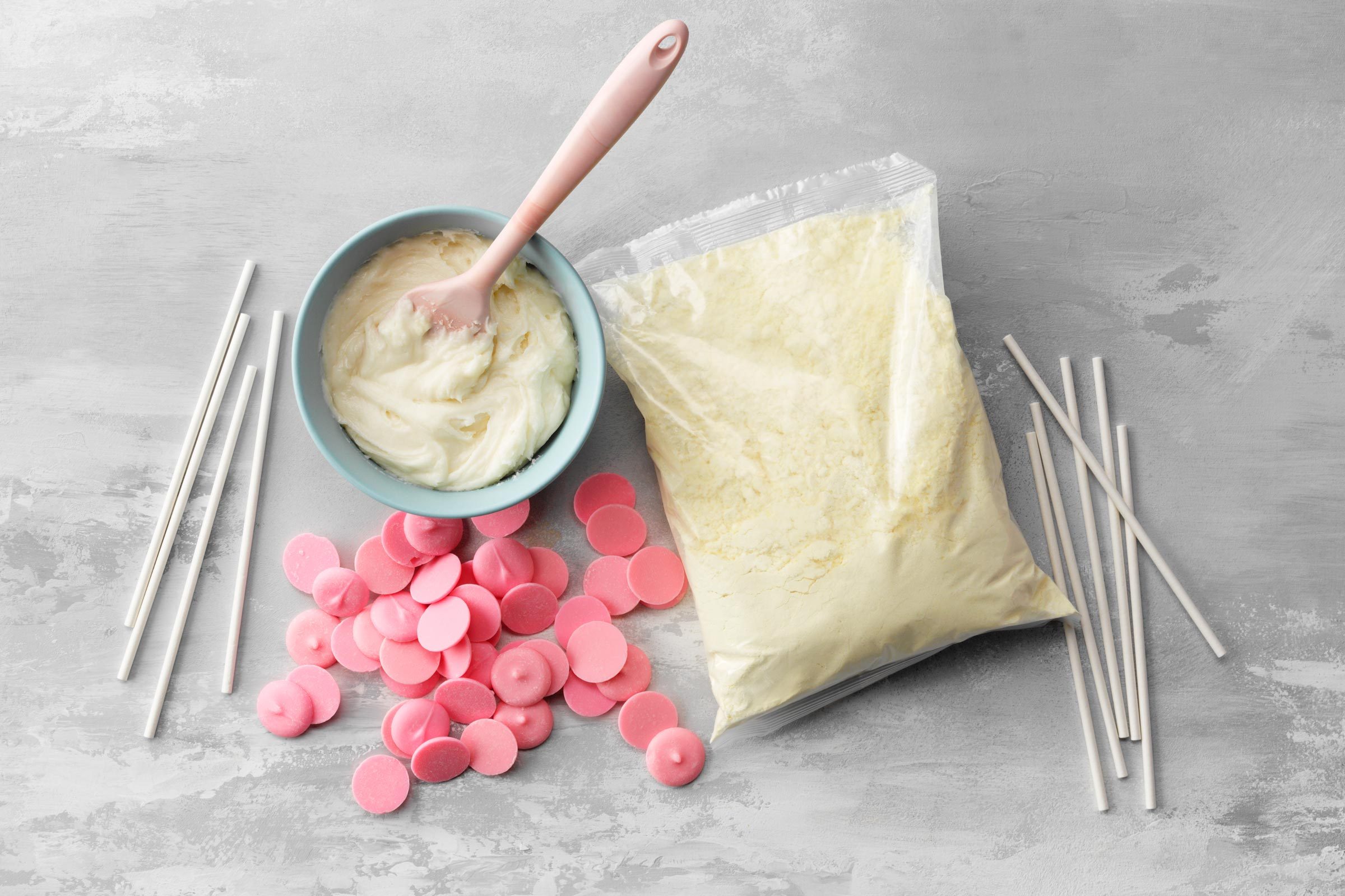 ingredients for Copycat Starbucks Cake Pops