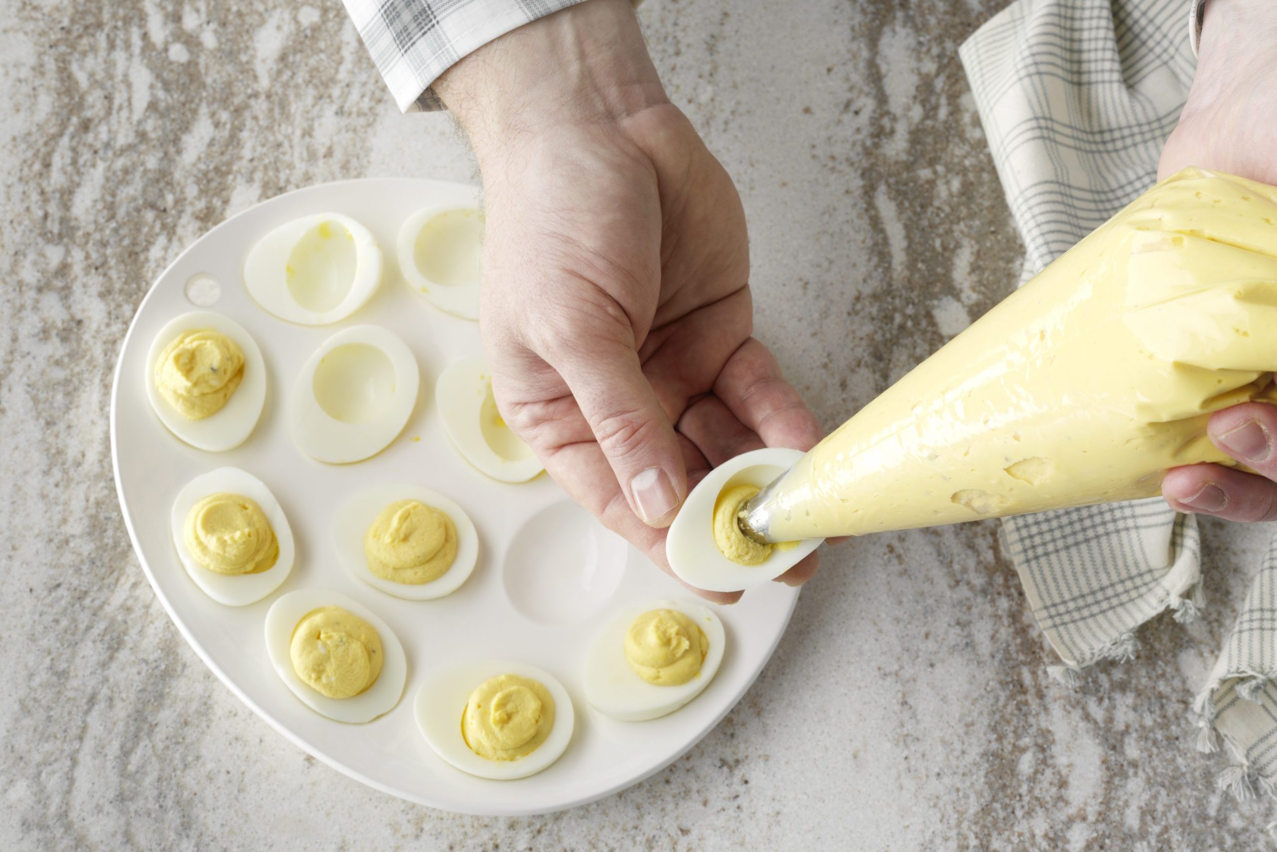 Million Dollar Deviled Eggs