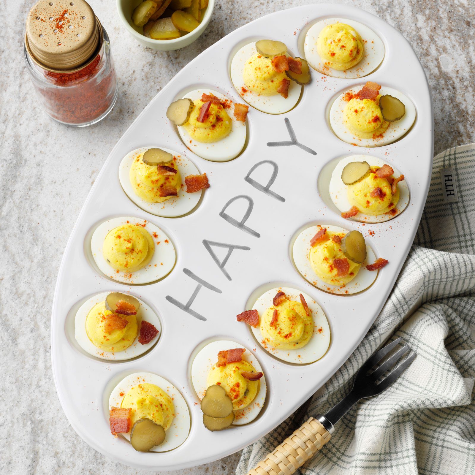 million dollar deviled eggs