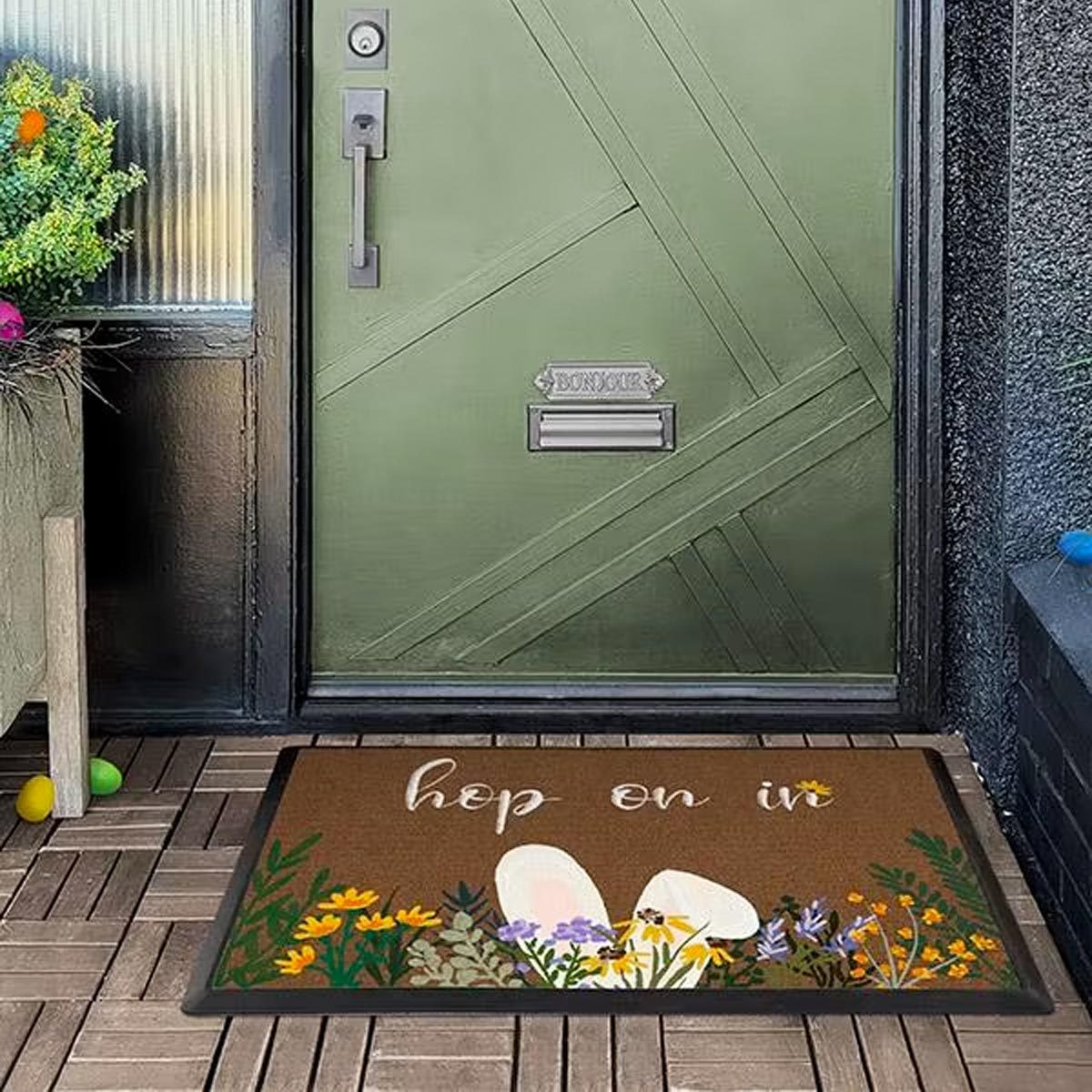 Hop On In Doormat 