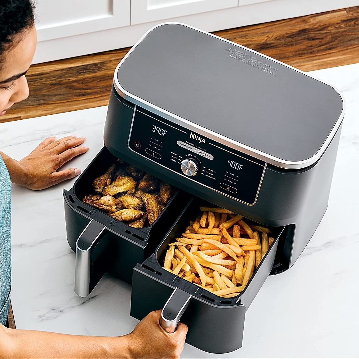 Ninja Two Basket Air Fryer Ecomm Via Amazon