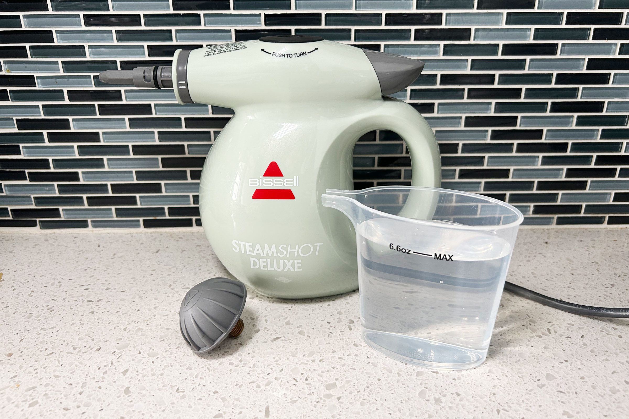 Bissell Steamshot with water