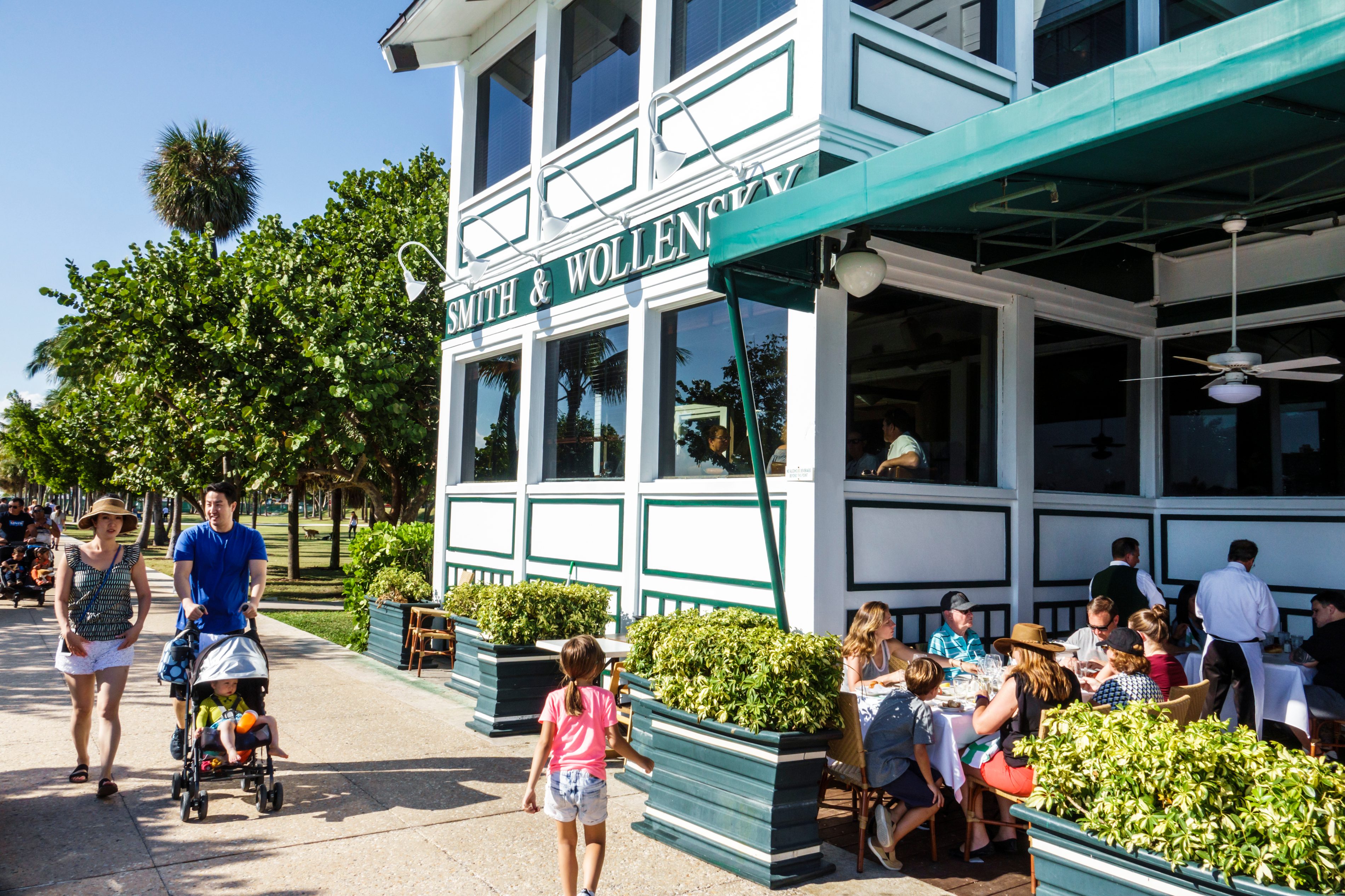 Miami Beach, South Beach South Pointe Park, Smith & Wollensky restaurant