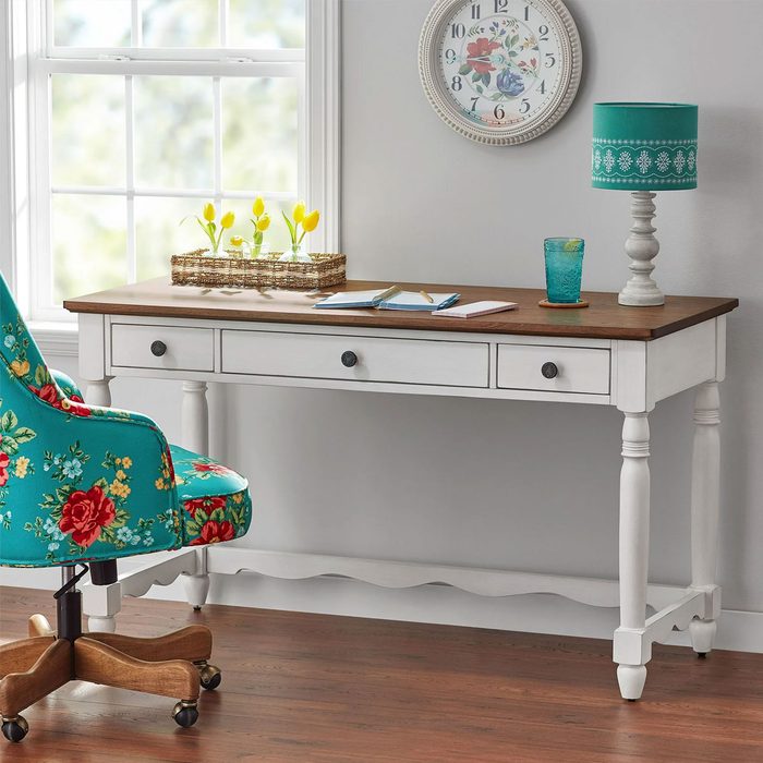 A Woman's Writing Desk with Chair