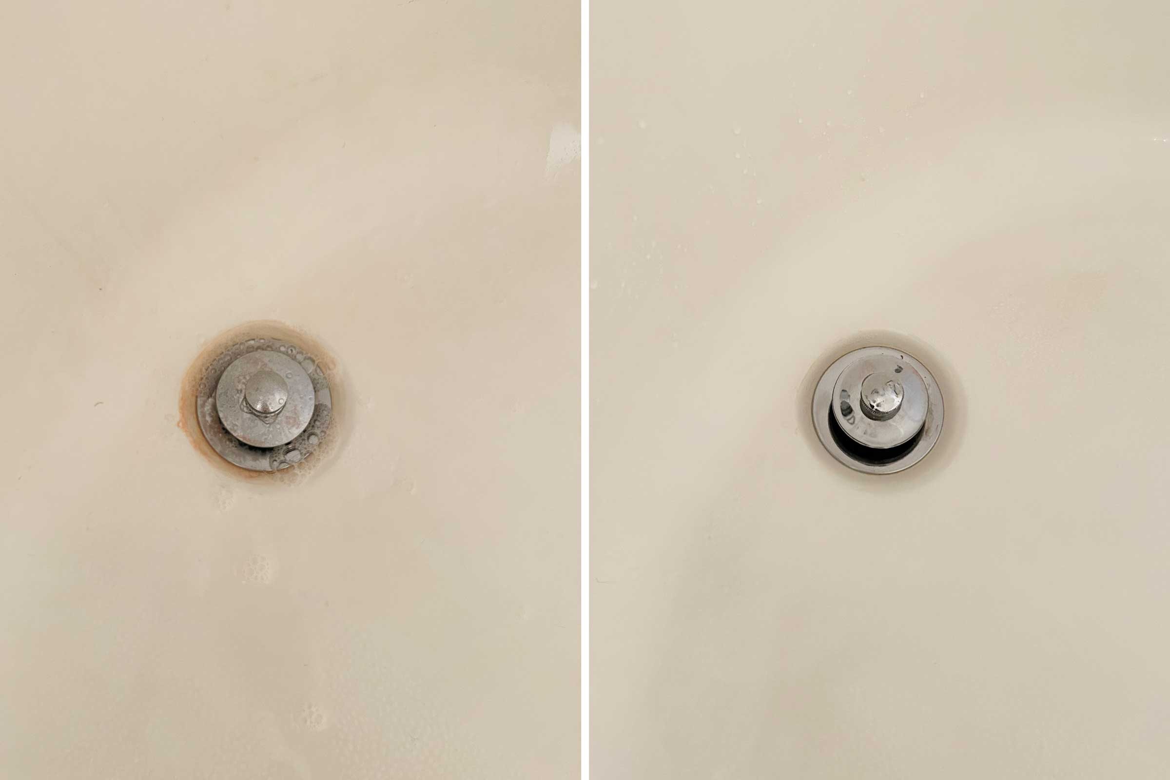 Before After Drain