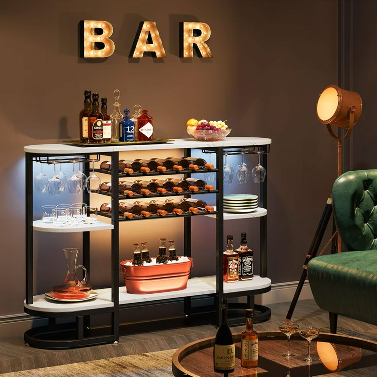 The 7 Best Bar Cabinets for Every Mixologist