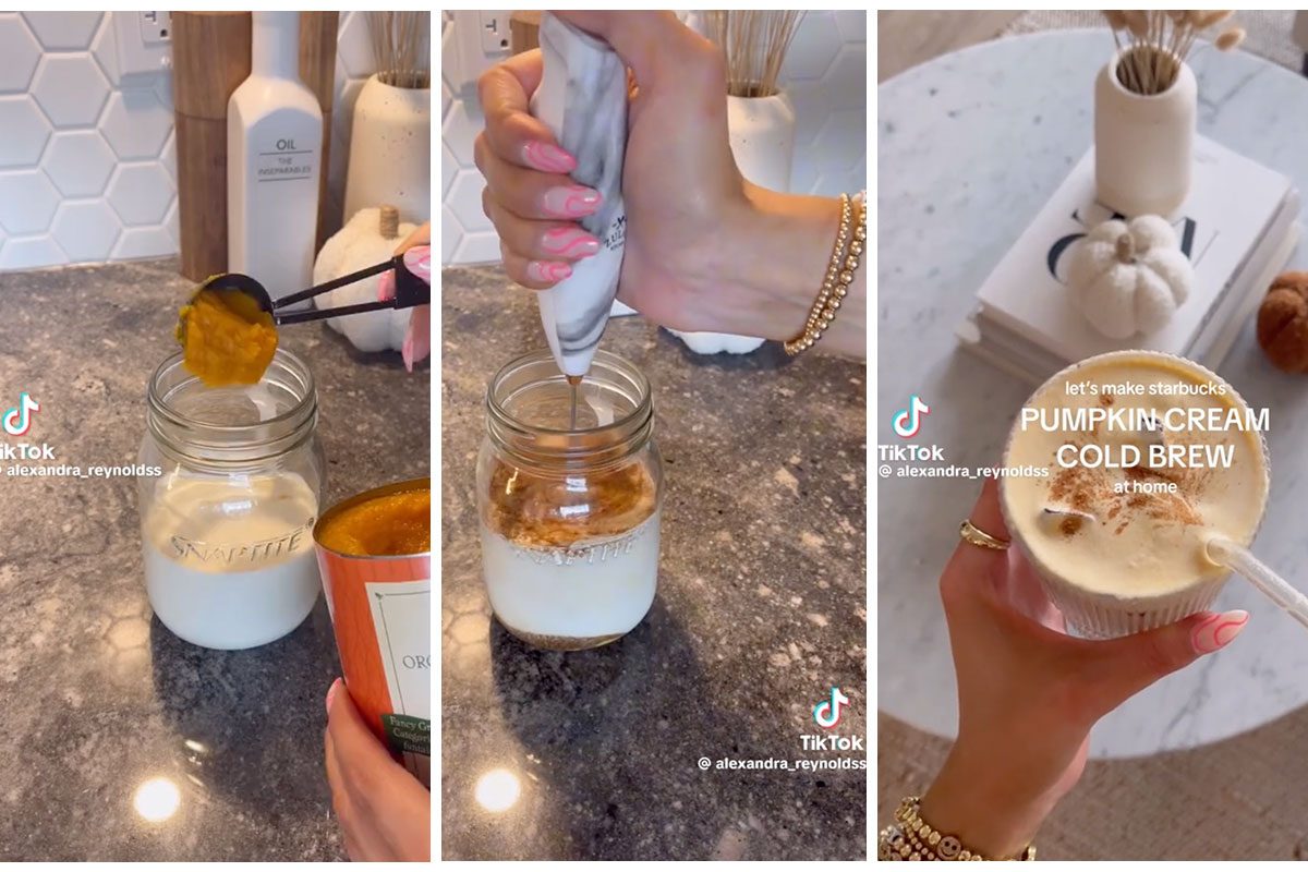 You Can Make a Starbucks Pumpkin Cream Cold Brew at Home—Here’s How