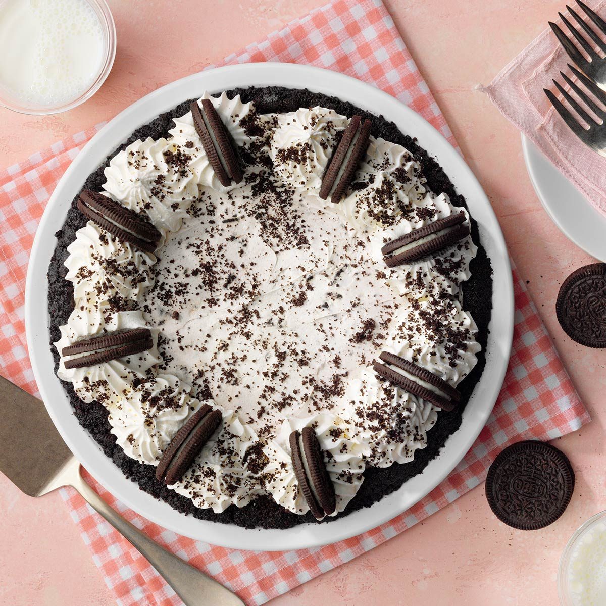No-Bake Oreo Pie