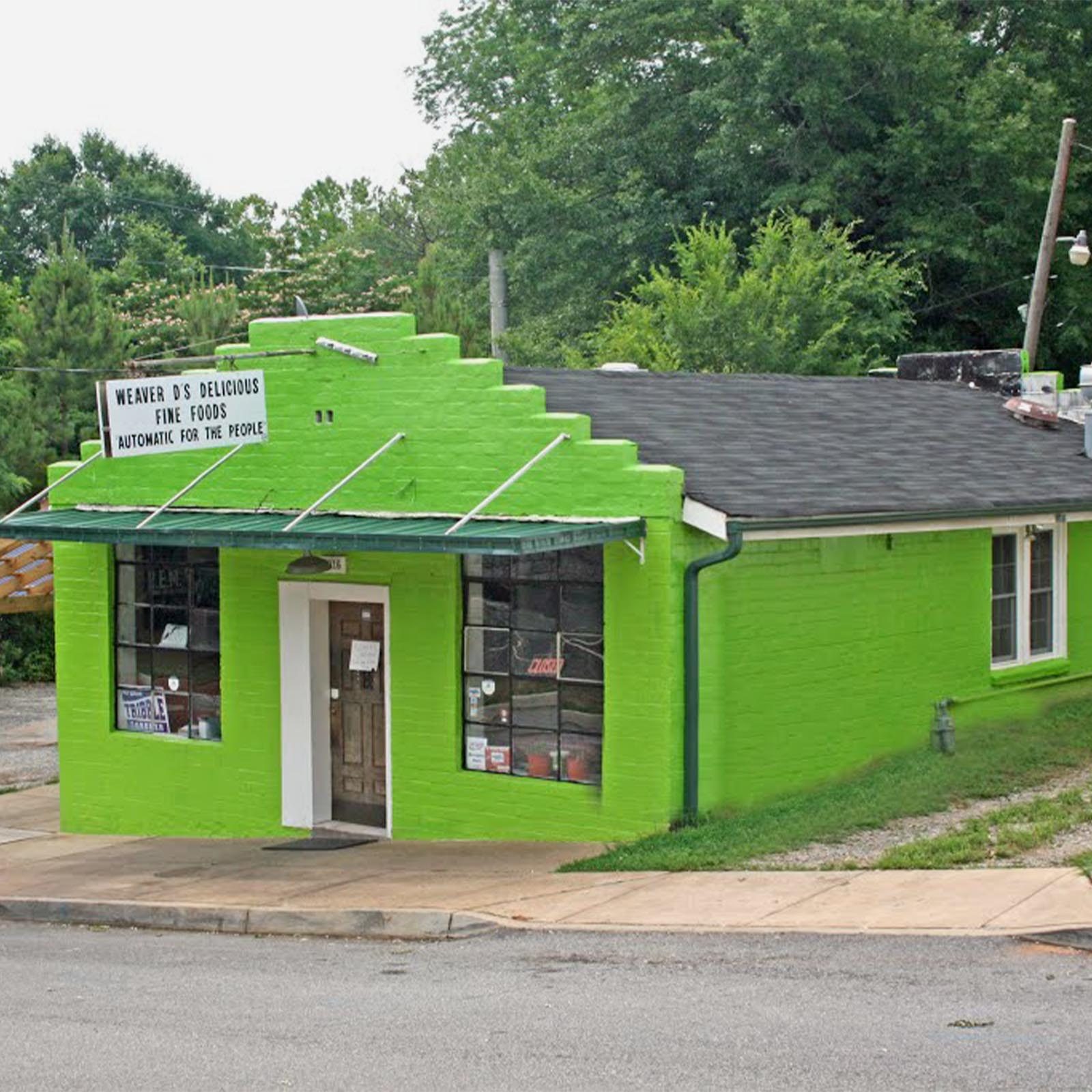 Weaver D's storefront