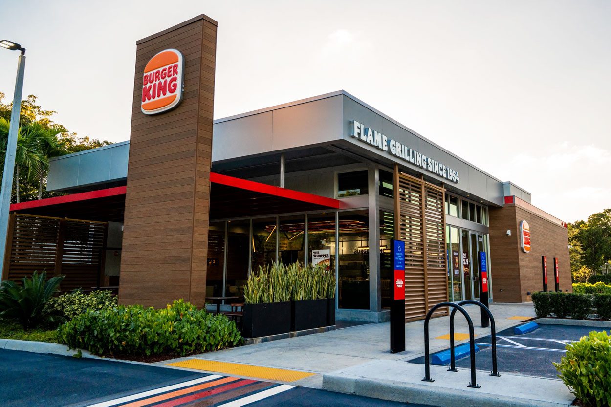 Burger King Storefront Courtesy Burger King