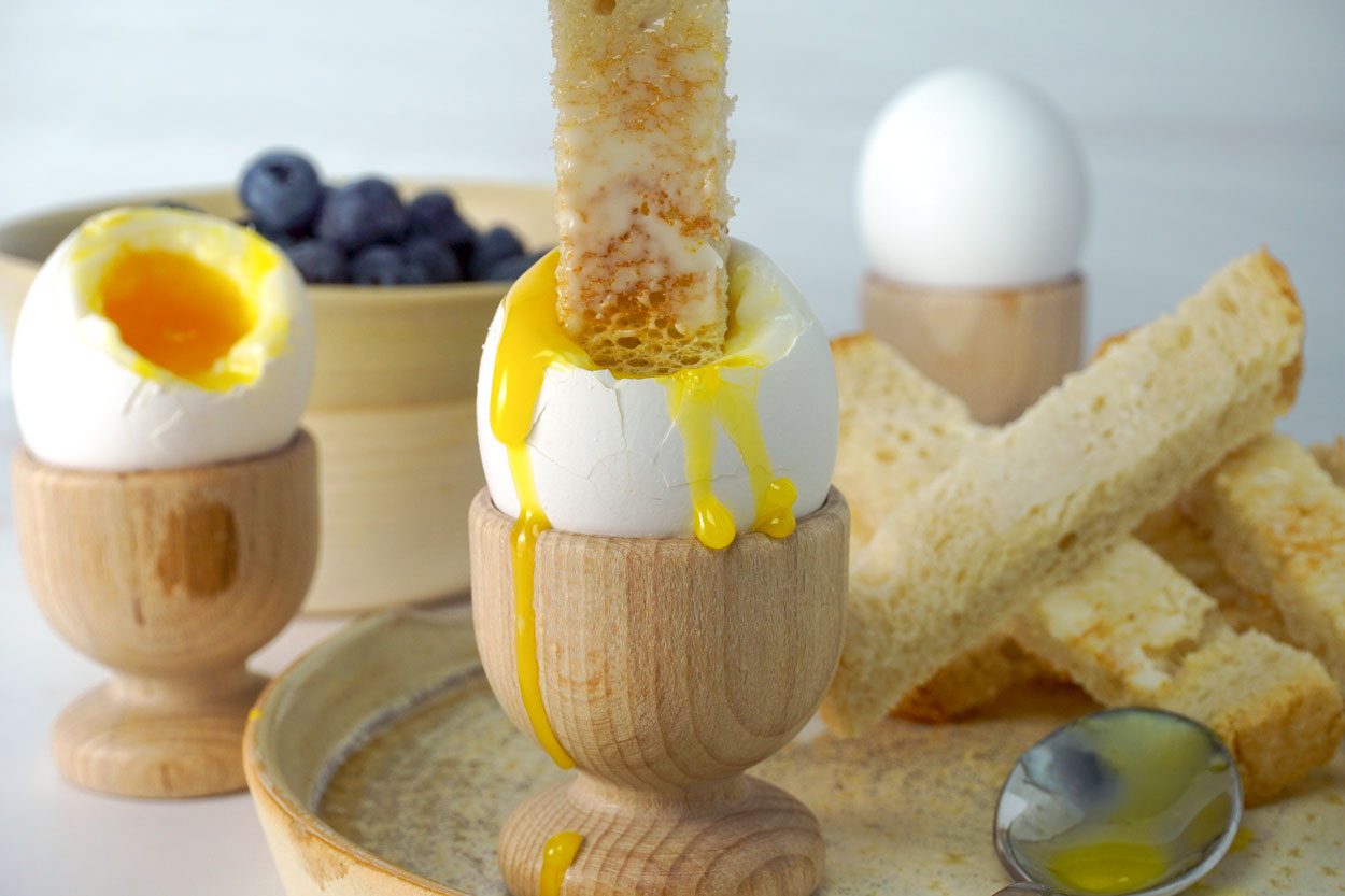 Dipping Soldiers Into Dippy Eggs Lauren Habermehl For Taste Of Home