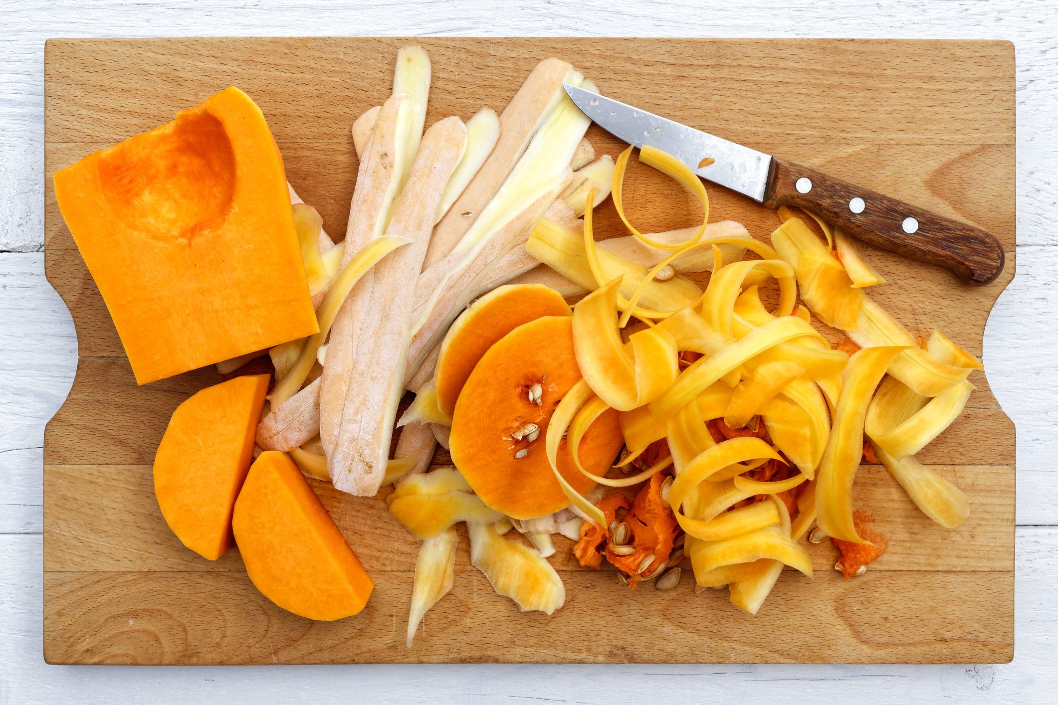 How to Peel Butternut Squash Using the Microwave Trick