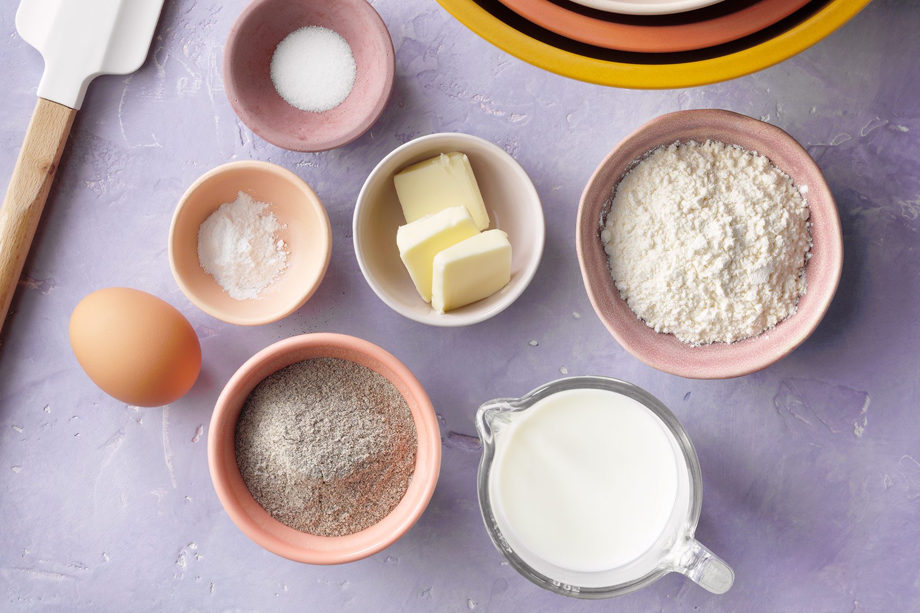 Ingredients for Blinis