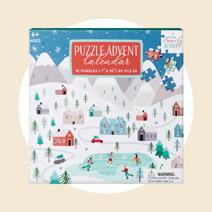 Puzzle Advent Calendar Courtesy Aldi