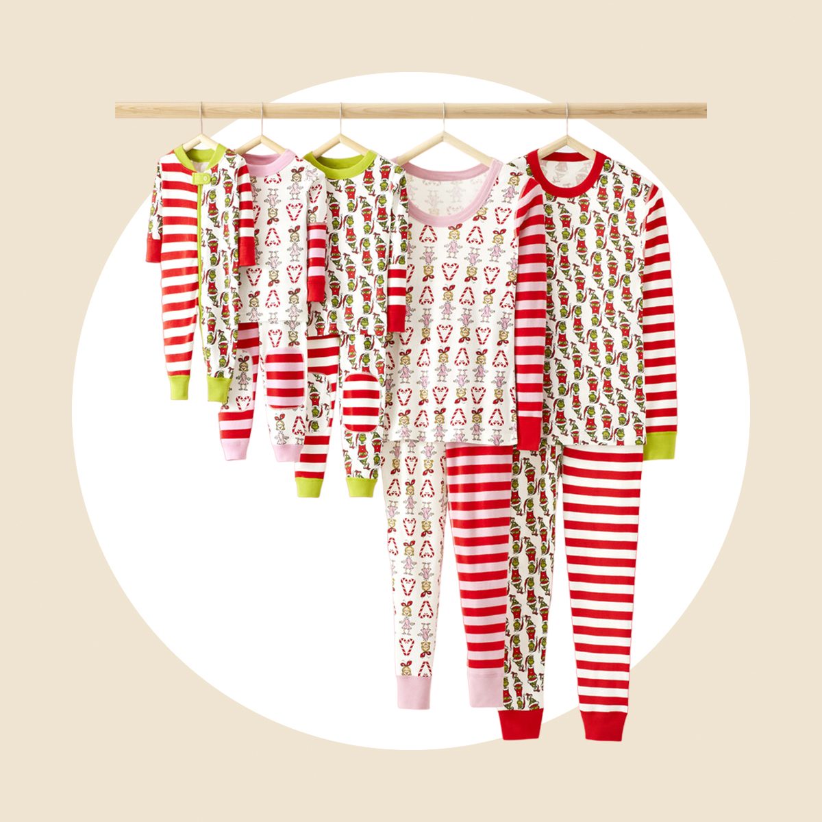 Grinch Matching Pajamas