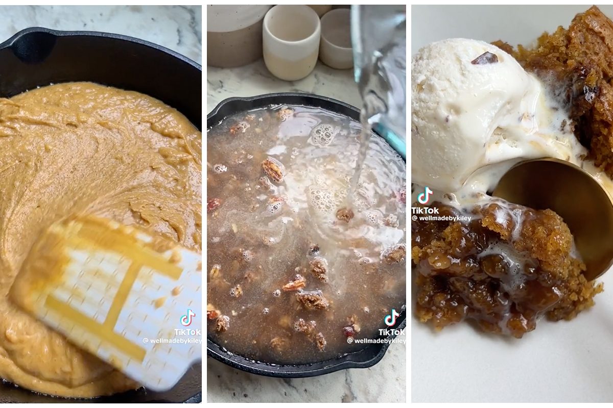 People Are Making Pumpkin Pecan Cobbler and It Looks So Cozy