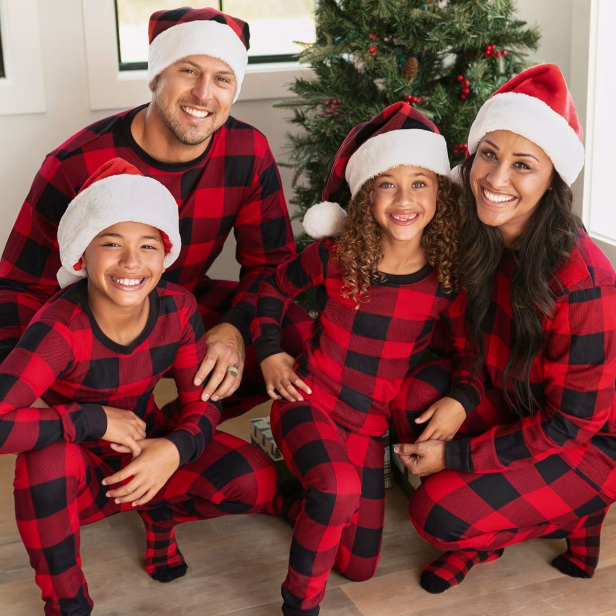 Red Buffalo Plaid Matching Pajamas