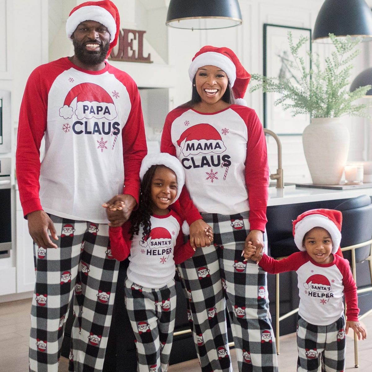 Santa's Helper Matching Pajamas