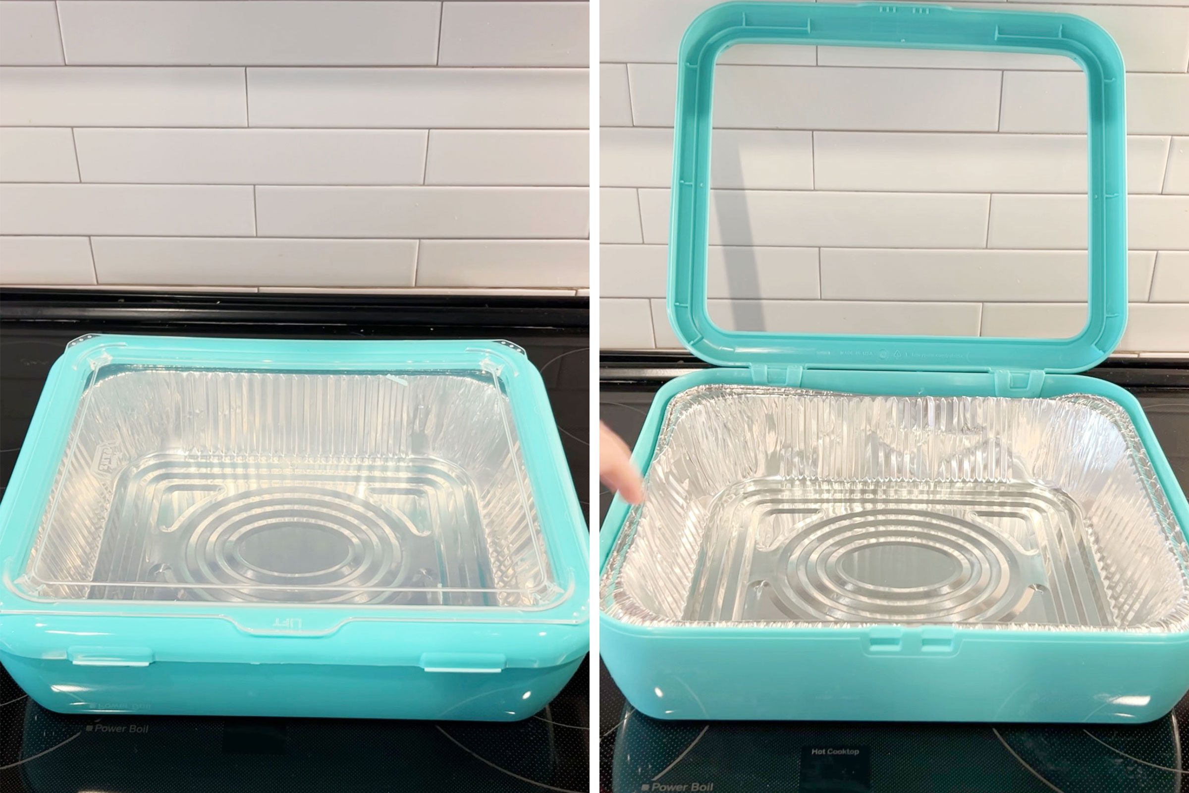 fancy panz side by side open and closed