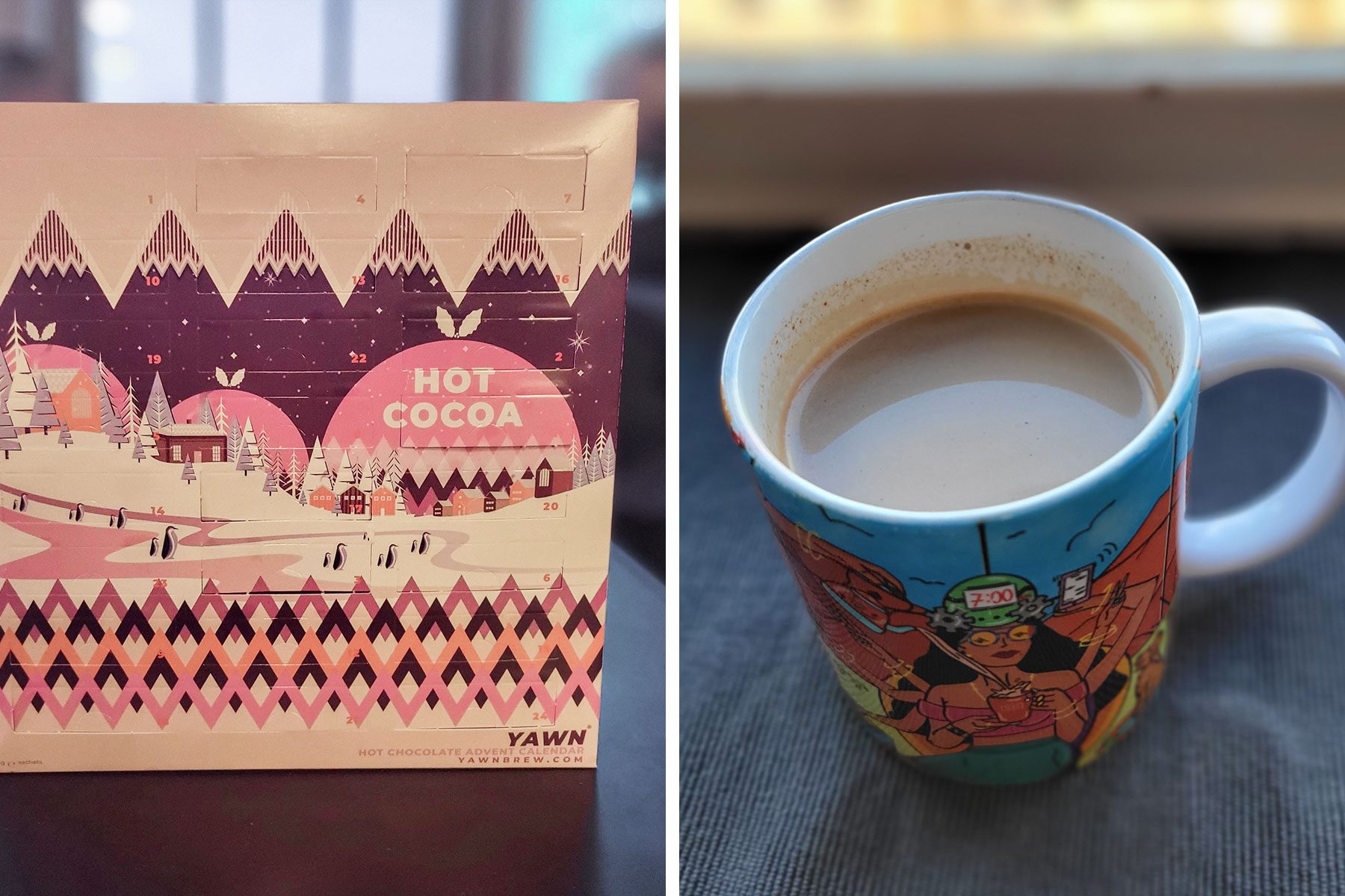 Hot Chocolate Calendar 1 2