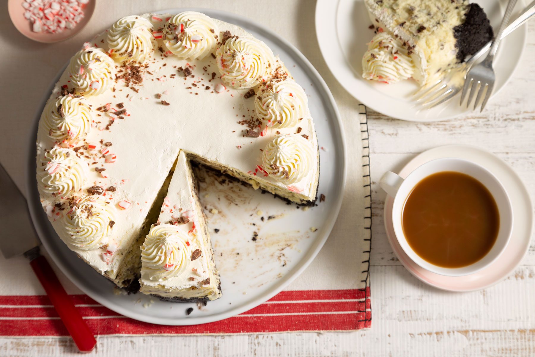 Peppermint Cheesecake 