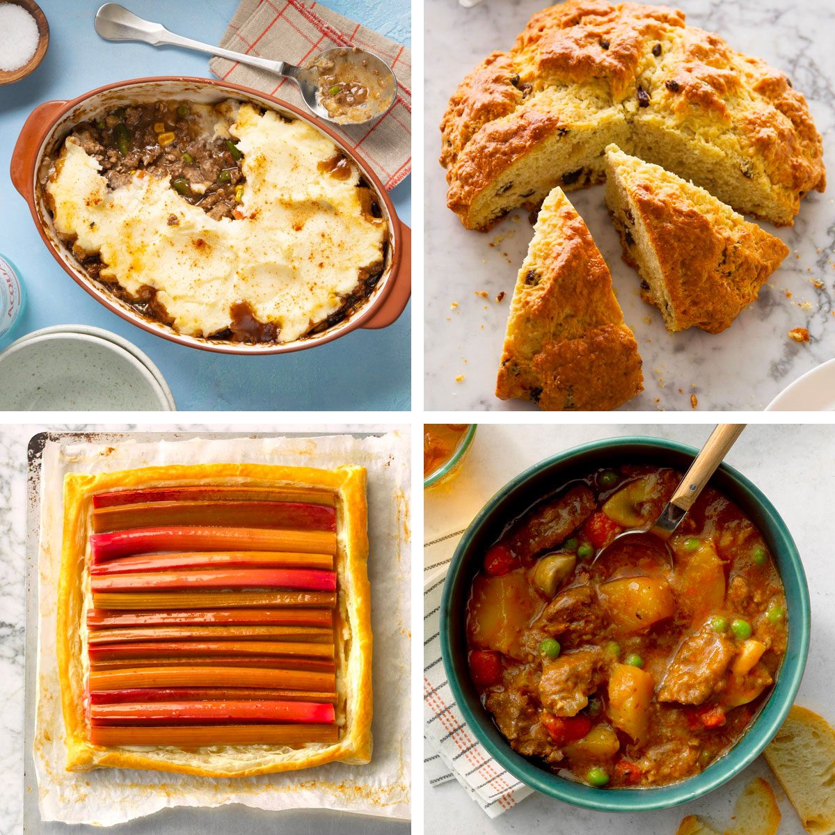 Grid of 4 food items