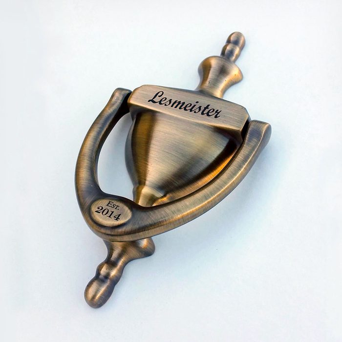 Engraved Door Knocker