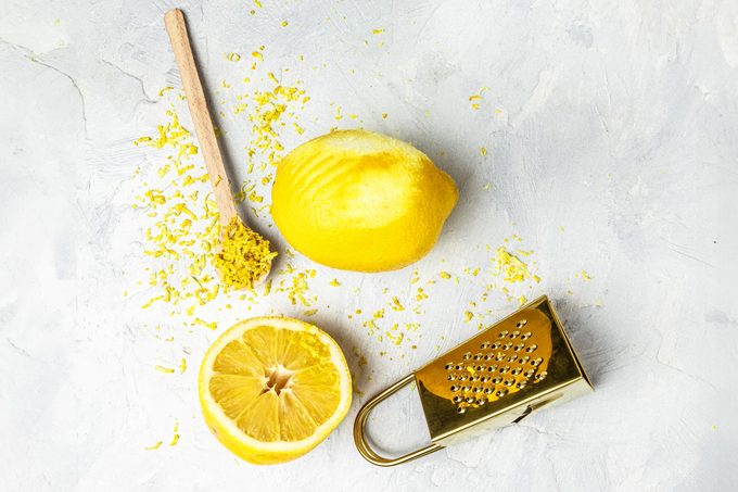 lemon zest