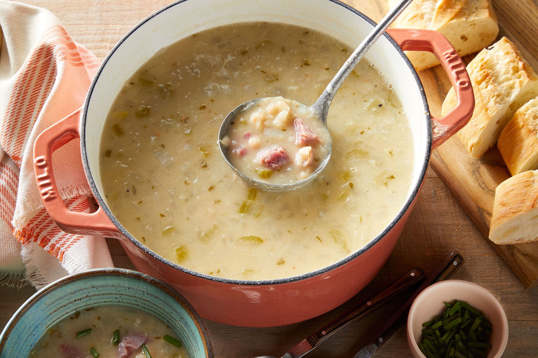 Ladle in Senate Bean Soup