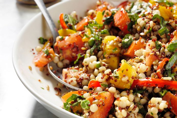 Summer Salad in a large bowl ready to serve