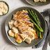 Asiago Tortellini Alfredo with Grilled Chicken