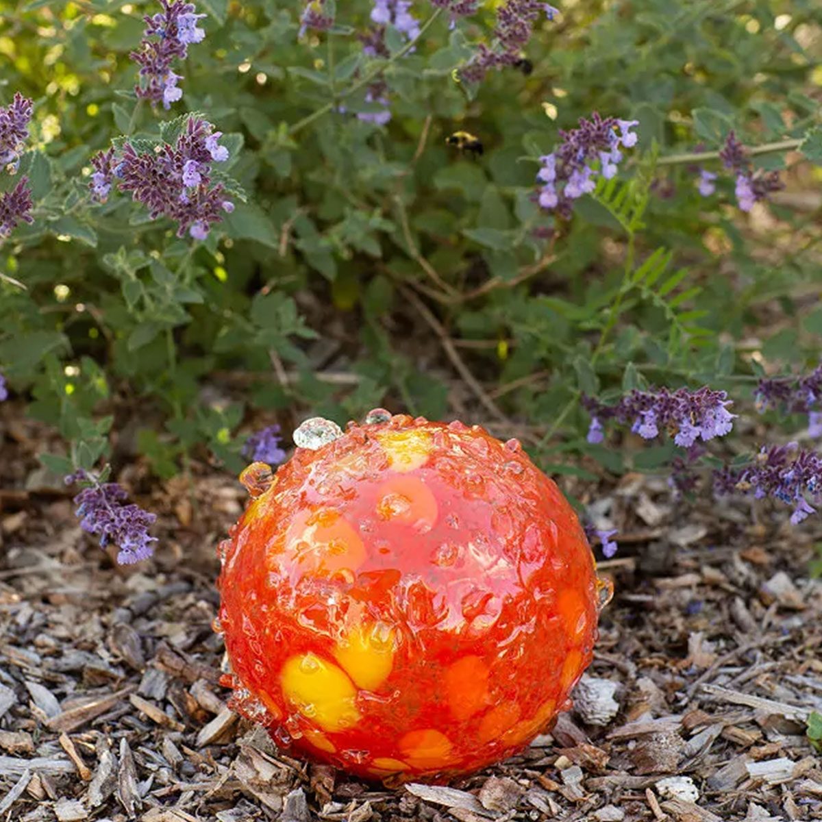 Bee Drinking Garden Ball
