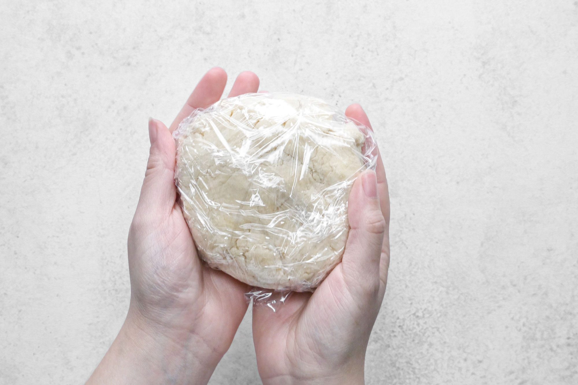 Wrap the dough in plastic for overnight