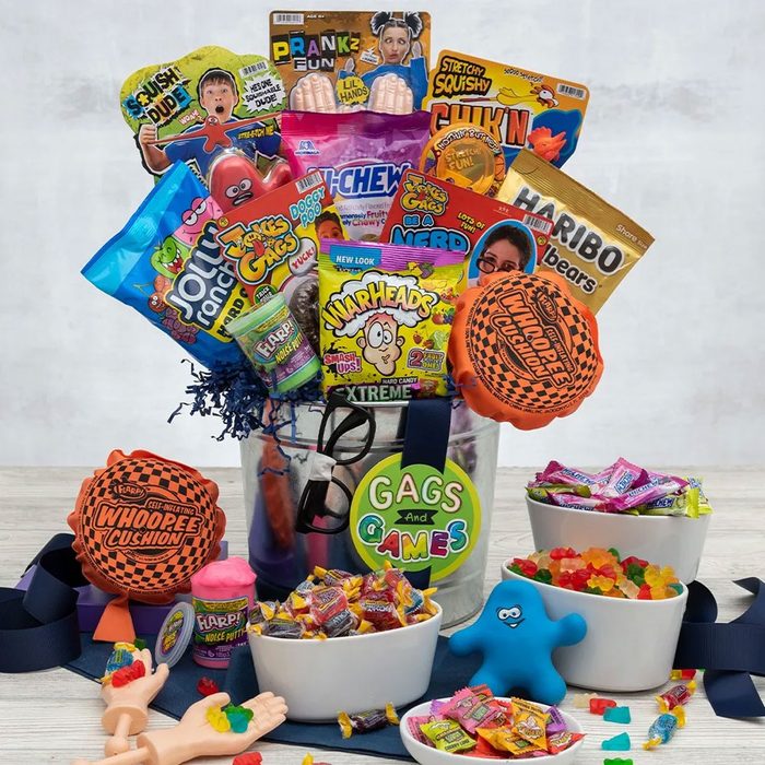 Gags and Games Basket