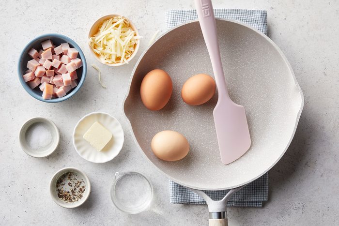 Ingredients for Ham And Cheese Omelet