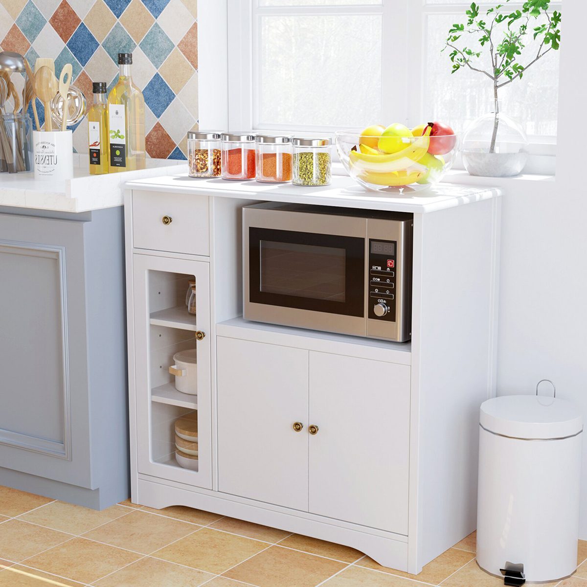 Homecho Wide Kitchen Pantry