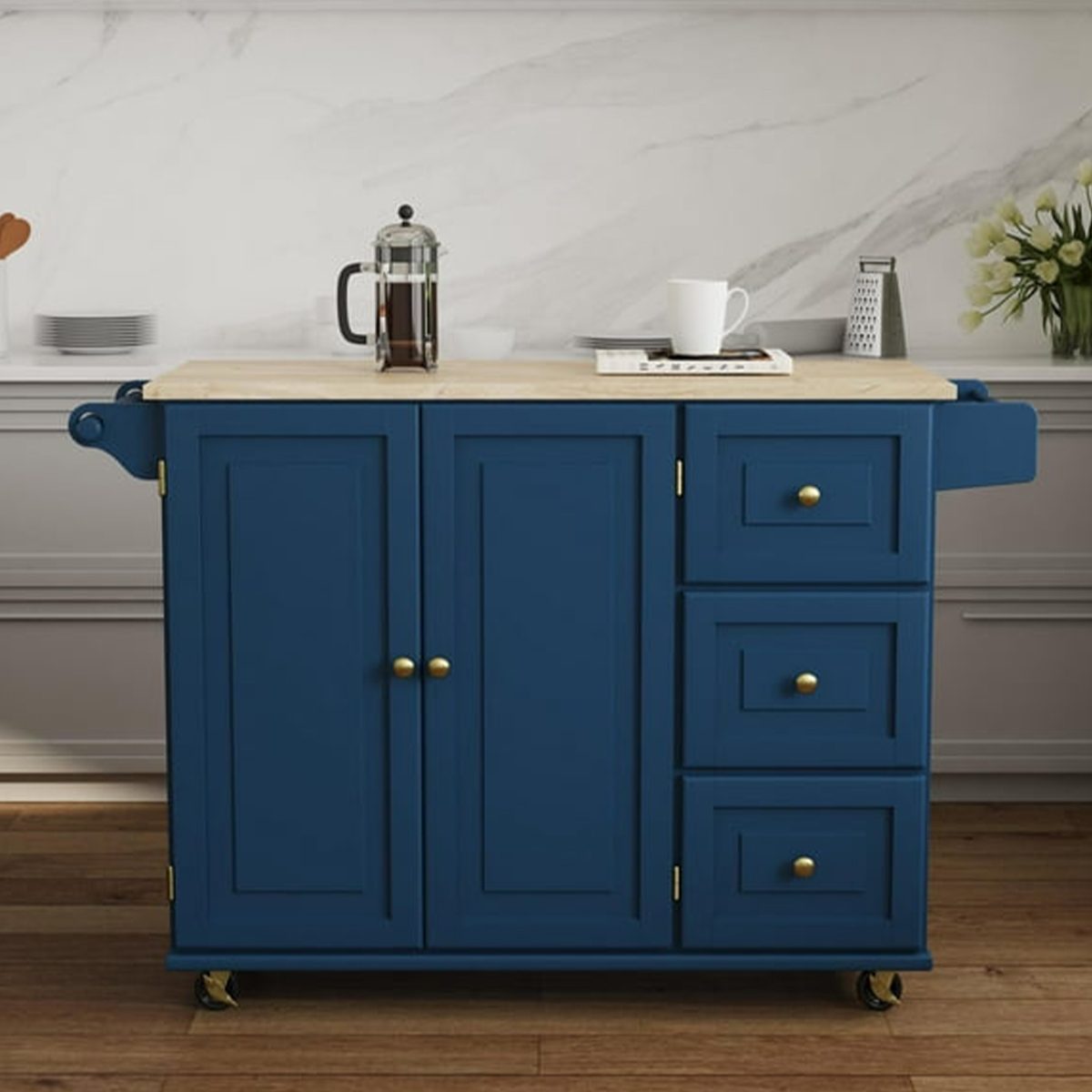 Homestyles Mobile Kitchen Island