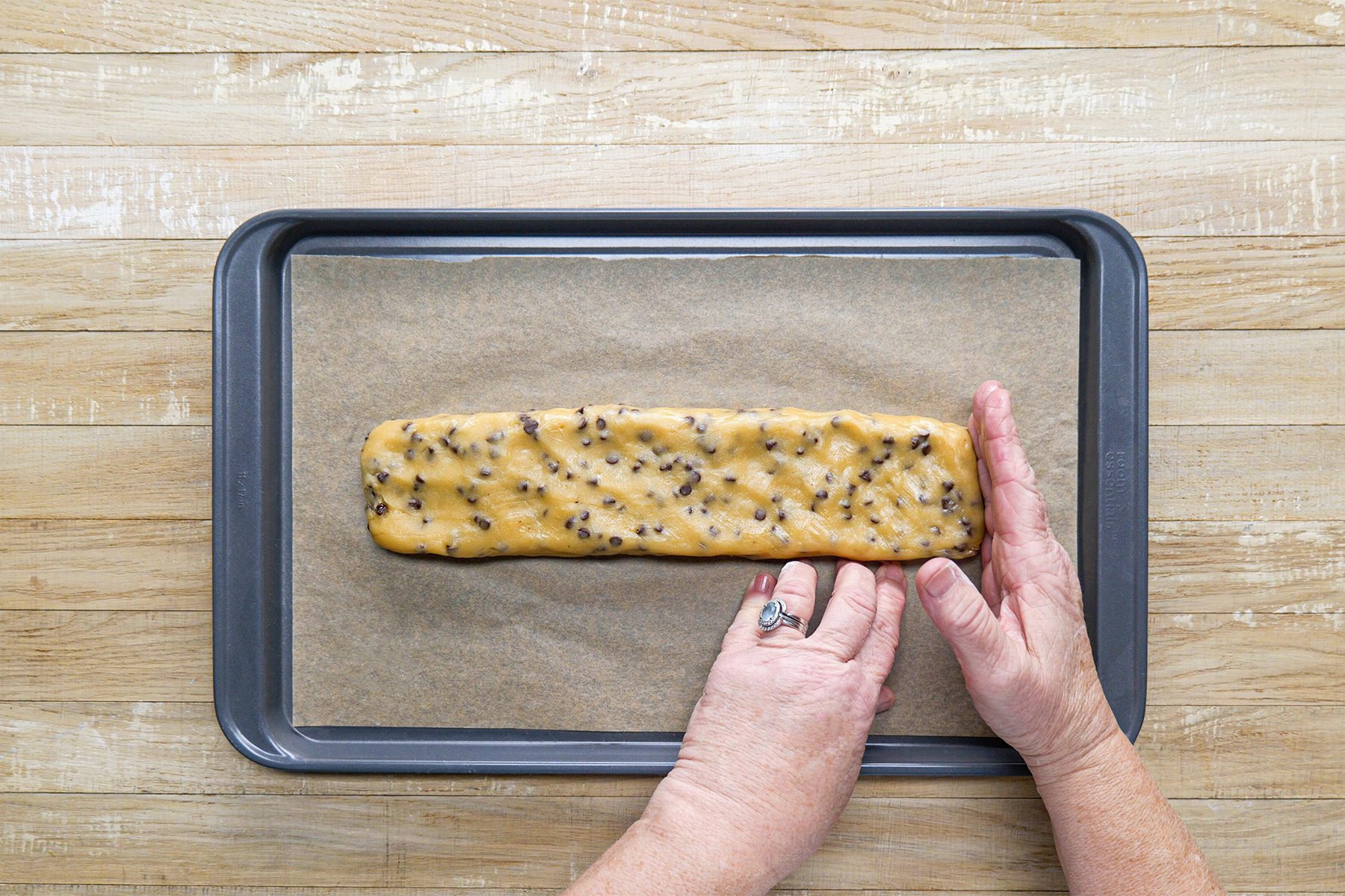 Jewish Chocolate Chip Mandel Bread 