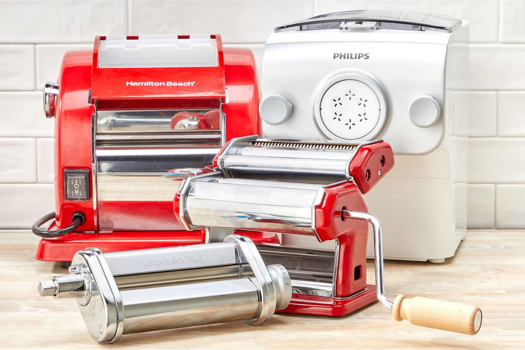The Best Pasta Makers on a table