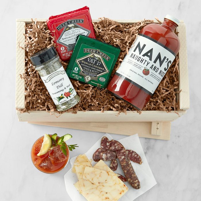Deer Creek Bloody Mary & Cheese Gift Crate Ecomm Via Williams Sonoma.com