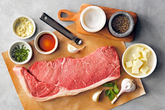 Garlic Butter Steak ingredients