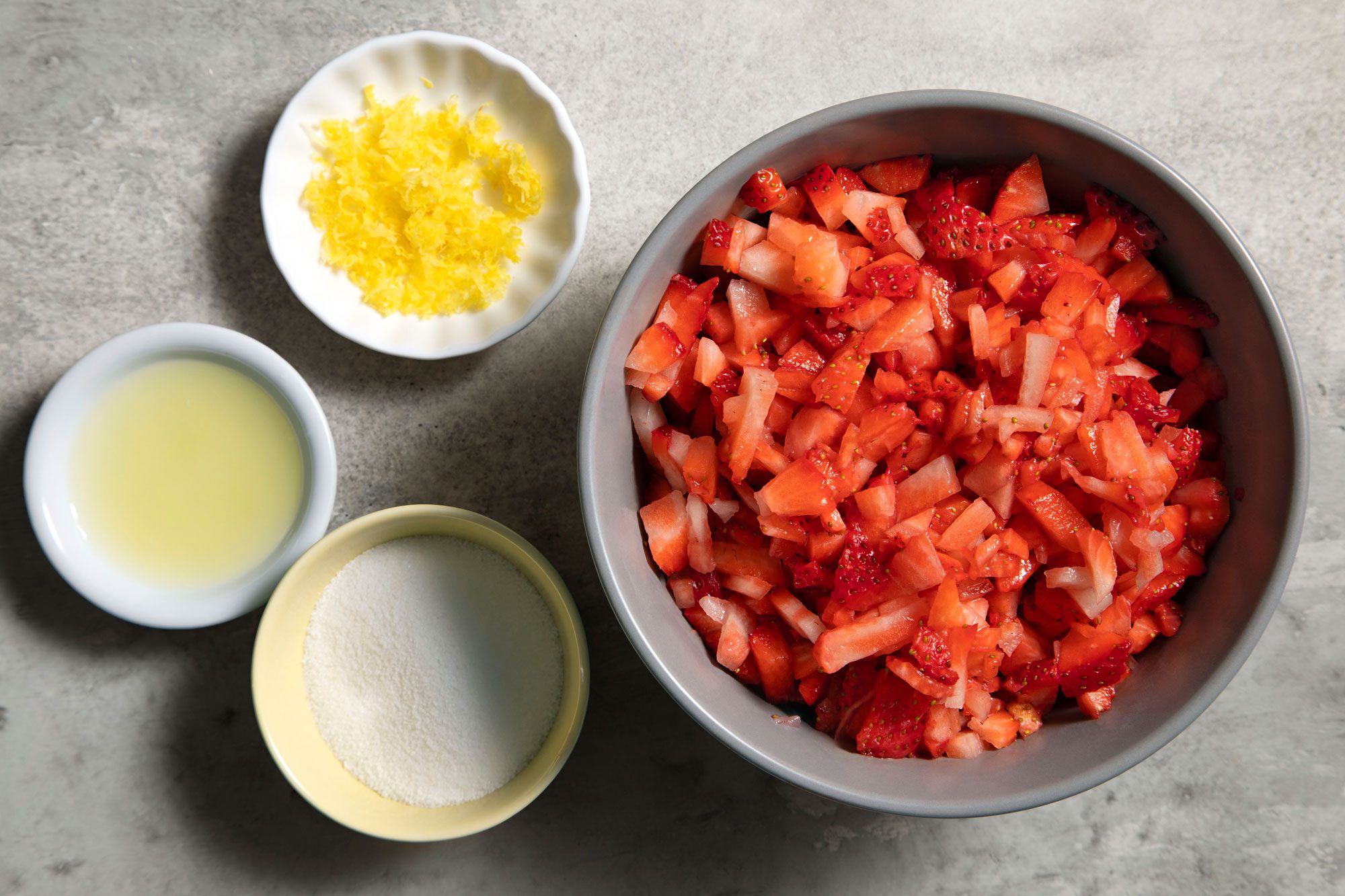 Strawberry Compote Ingredients