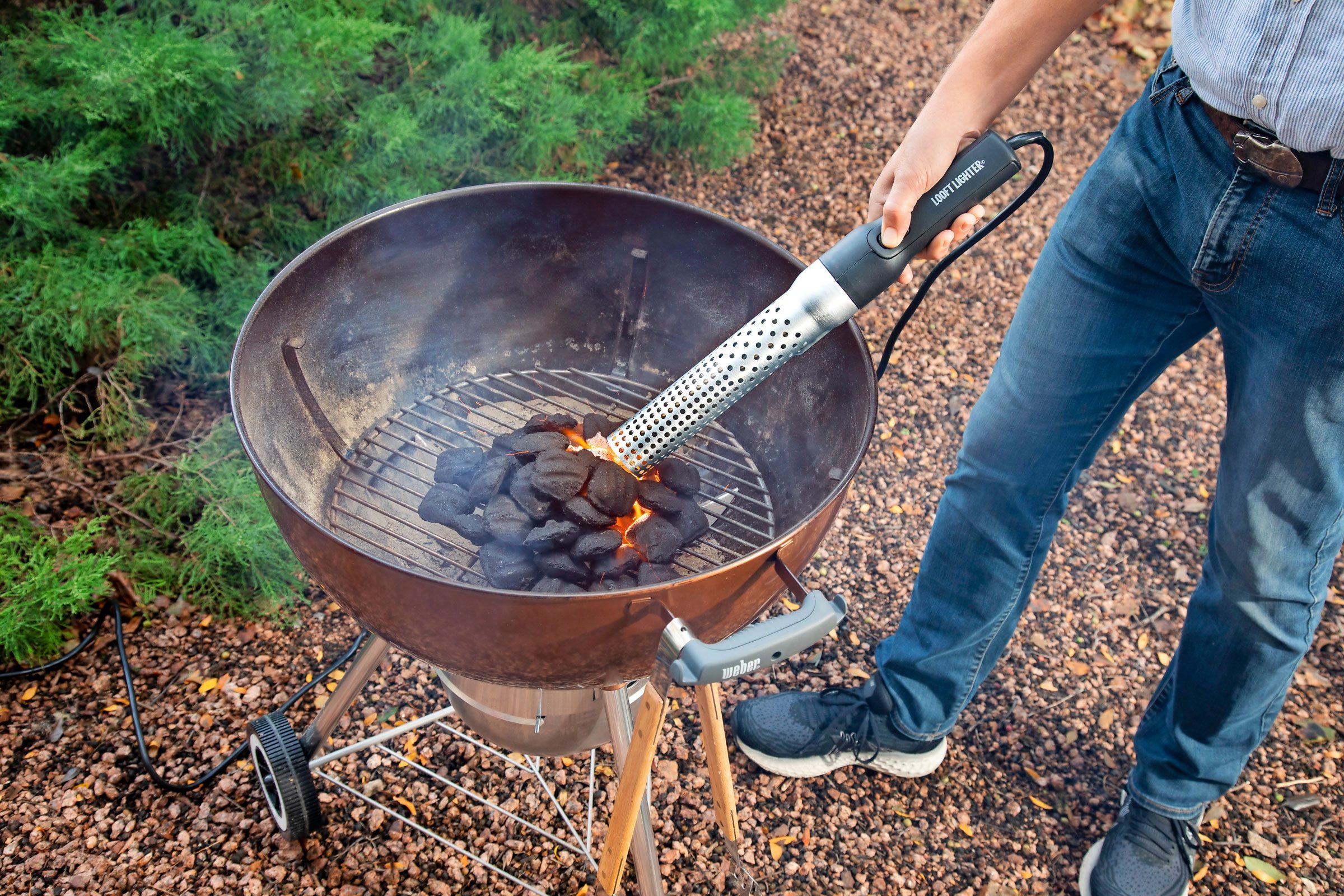 charcoal grill fire starter
