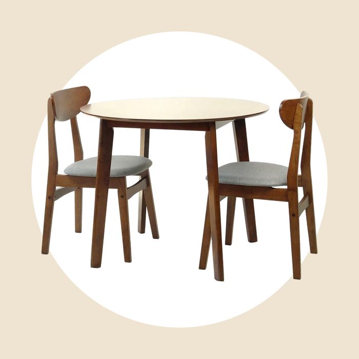 Solid Wood Three Piece Dining Set