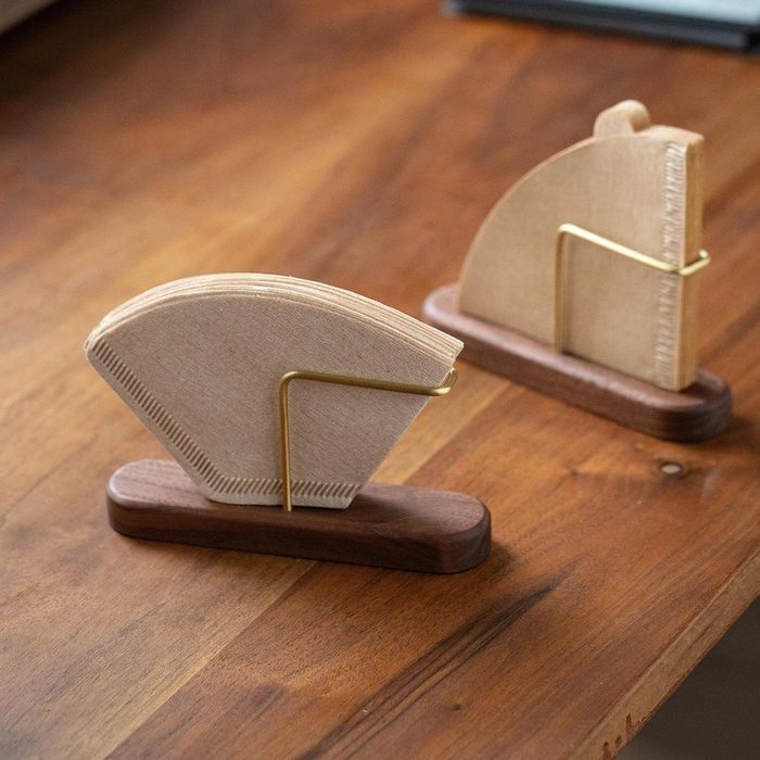 Walnut And Brass Coffee Filter Holder Ecomm Via Etsy.com 